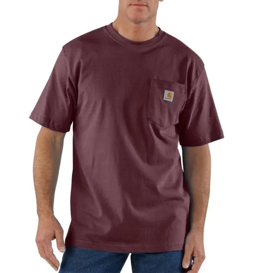 CAMISETA CARHARTT SUELTA Y PESADA DE MANGA CORTA Y BOLSILLO EN OPORTO