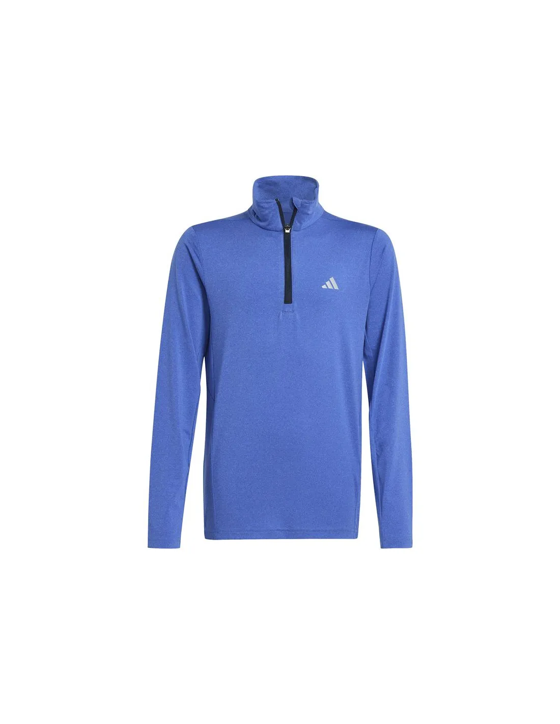 Camiseta de Fitness adidas Training Aeroready 1/2 Zip Longsleeve Infantil Azul