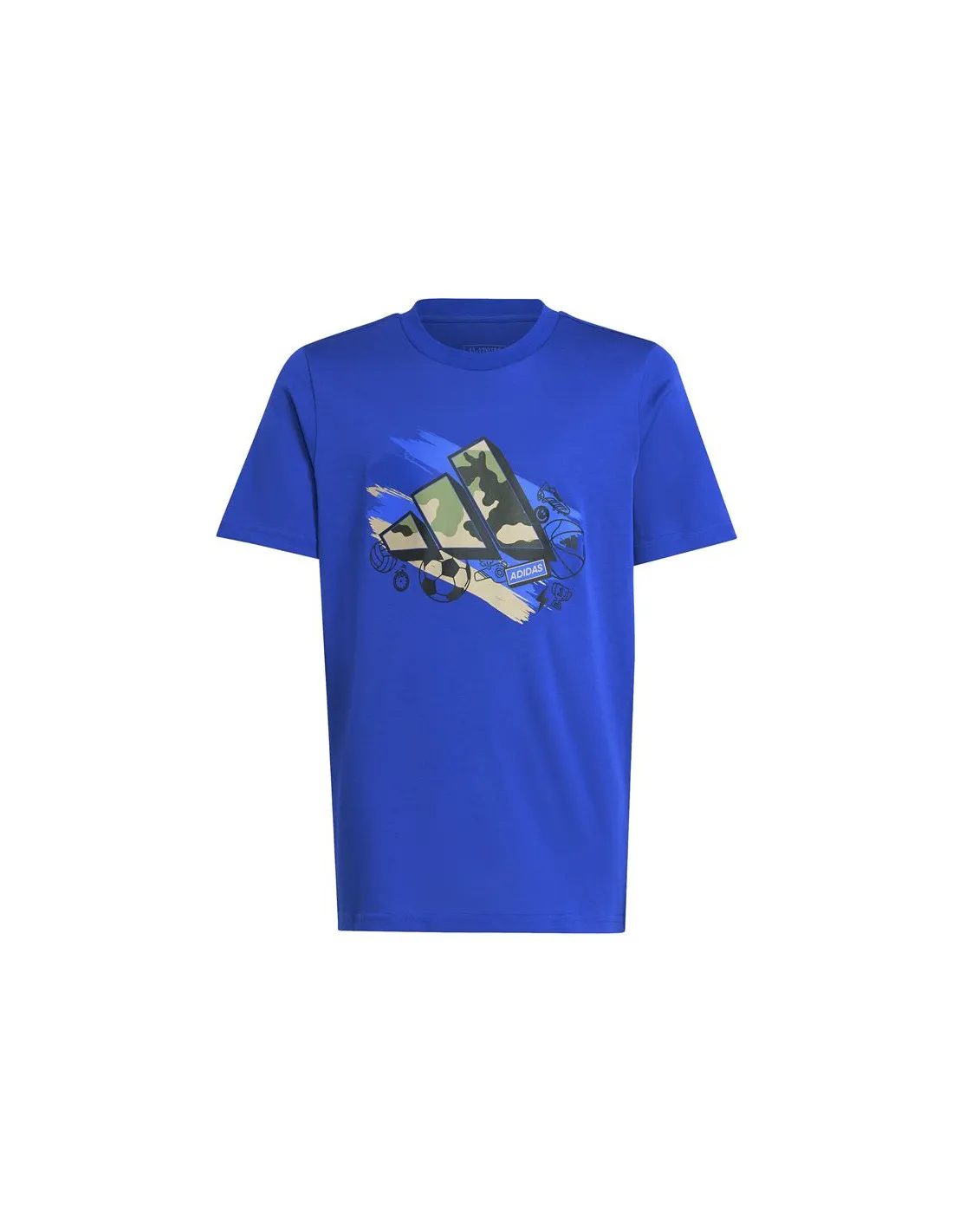 Camiseta de Fitness adidas Training Graphic Infantil Azul