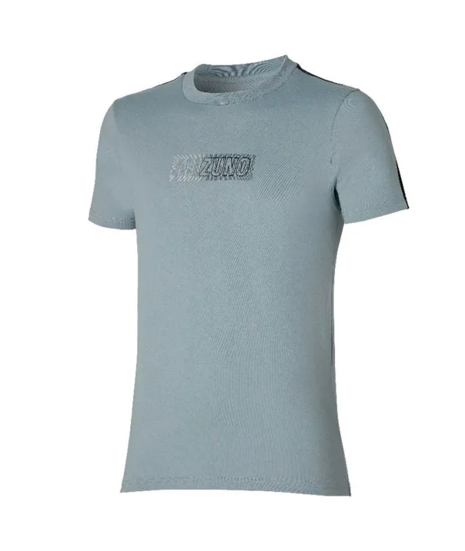 Camiseta de Fitness Mizuno Release Tape Gris Hombre