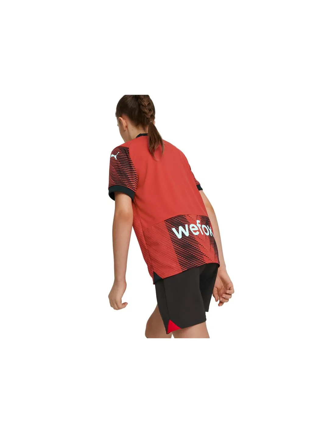 Camiseta de Fútbol Puma A.C.Milan Replica Infantil