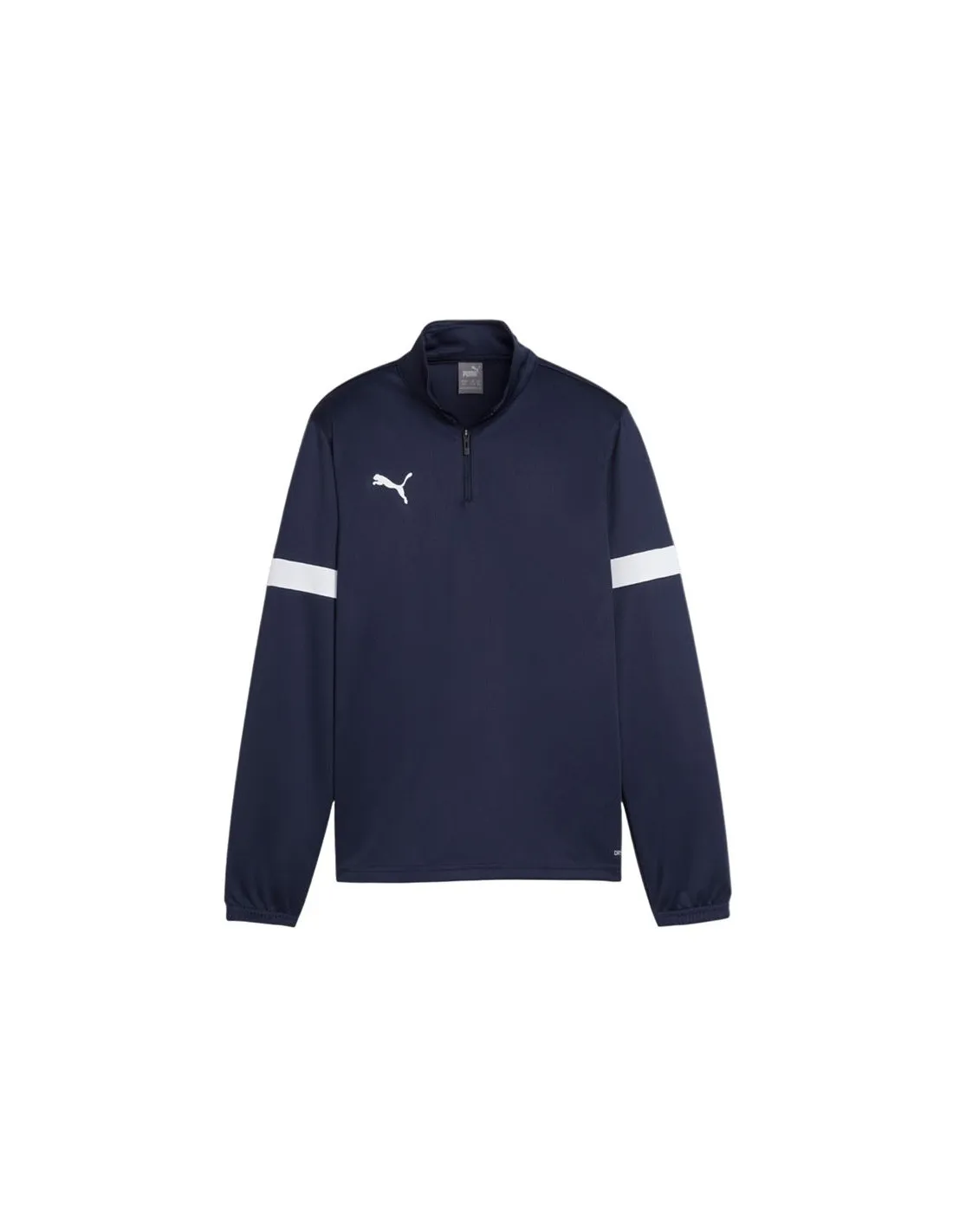 Camiseta de Fútbol Puma individualRISE 1/4 Z Navy Infantil