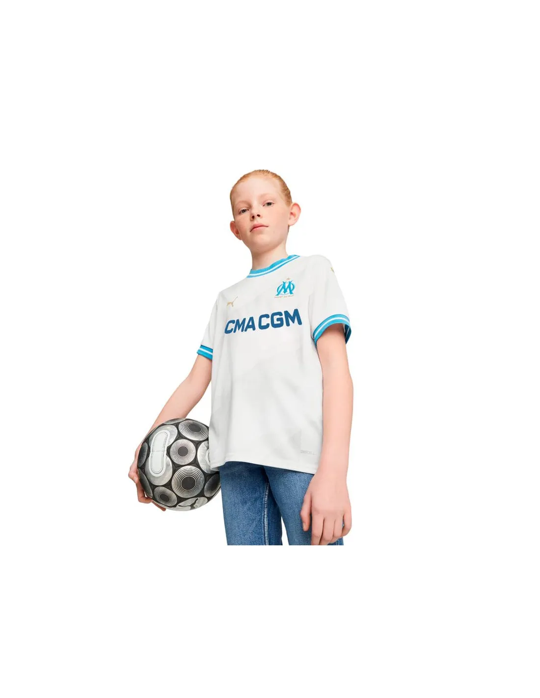 Camiseta de Fútbol Puma Olympique de Marsella Repli Infantil