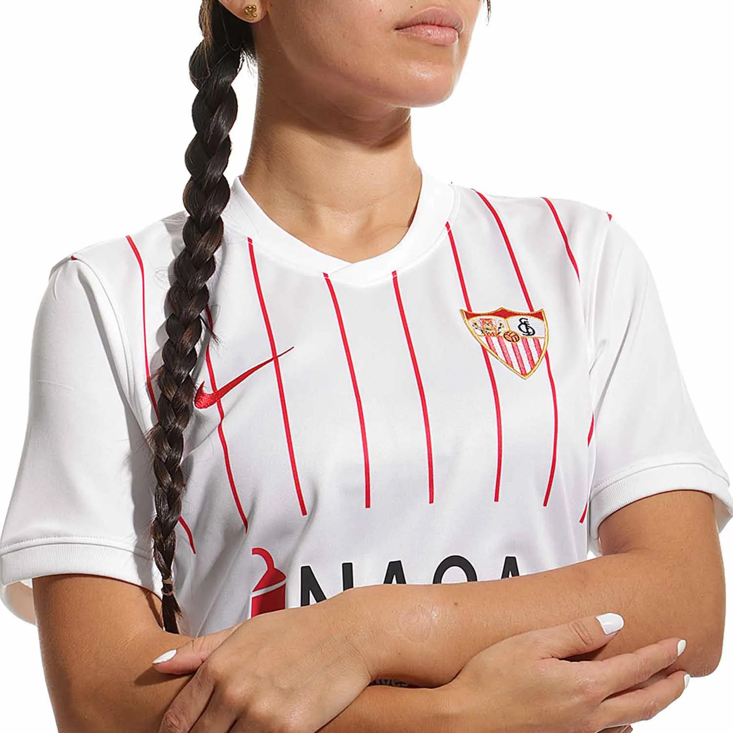 Camiseta Nike Sevilla mujer 2021 2022