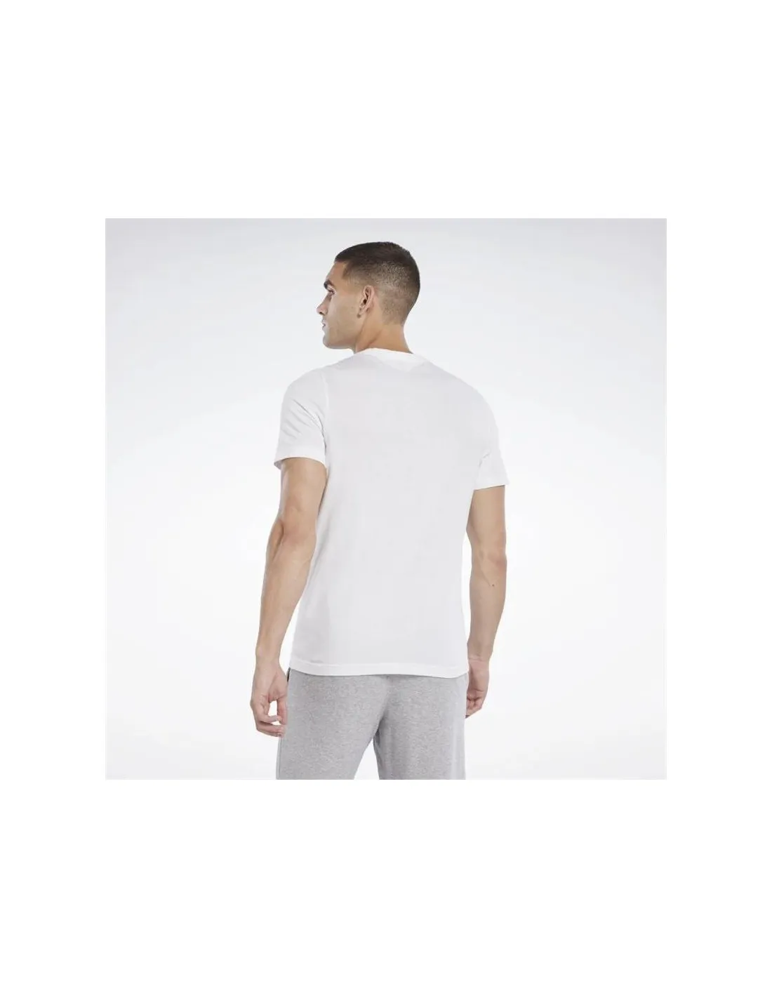 Camiseta Reebok Graphic Series Vector Hombre Blanco