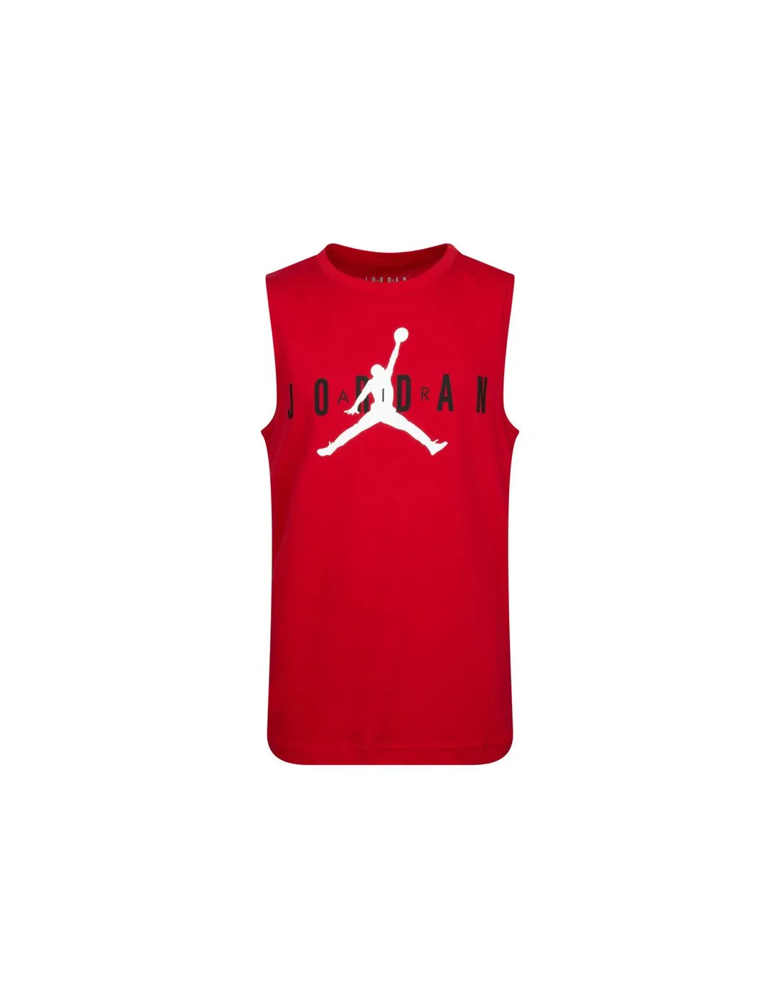 Camiseta sin mangas Nike Jordan Rojo Infantil
