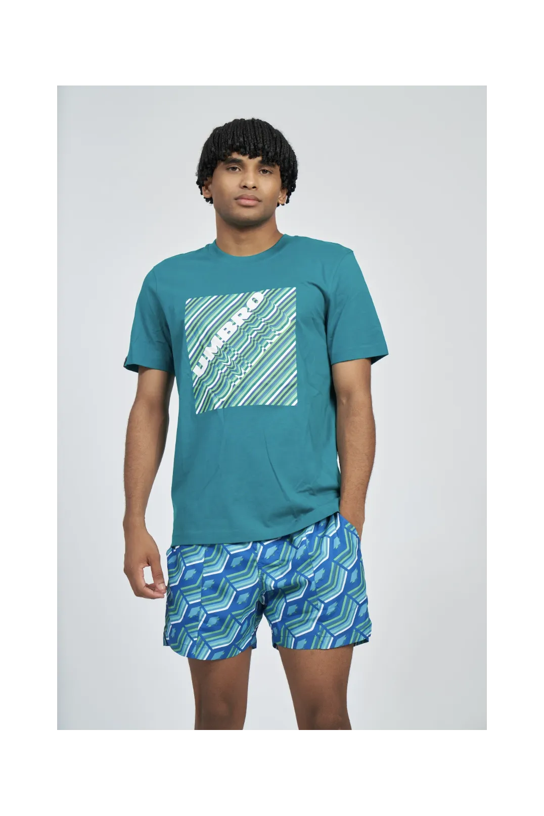 Camiseta Umbro Gradient Box Tee Quetzal Green