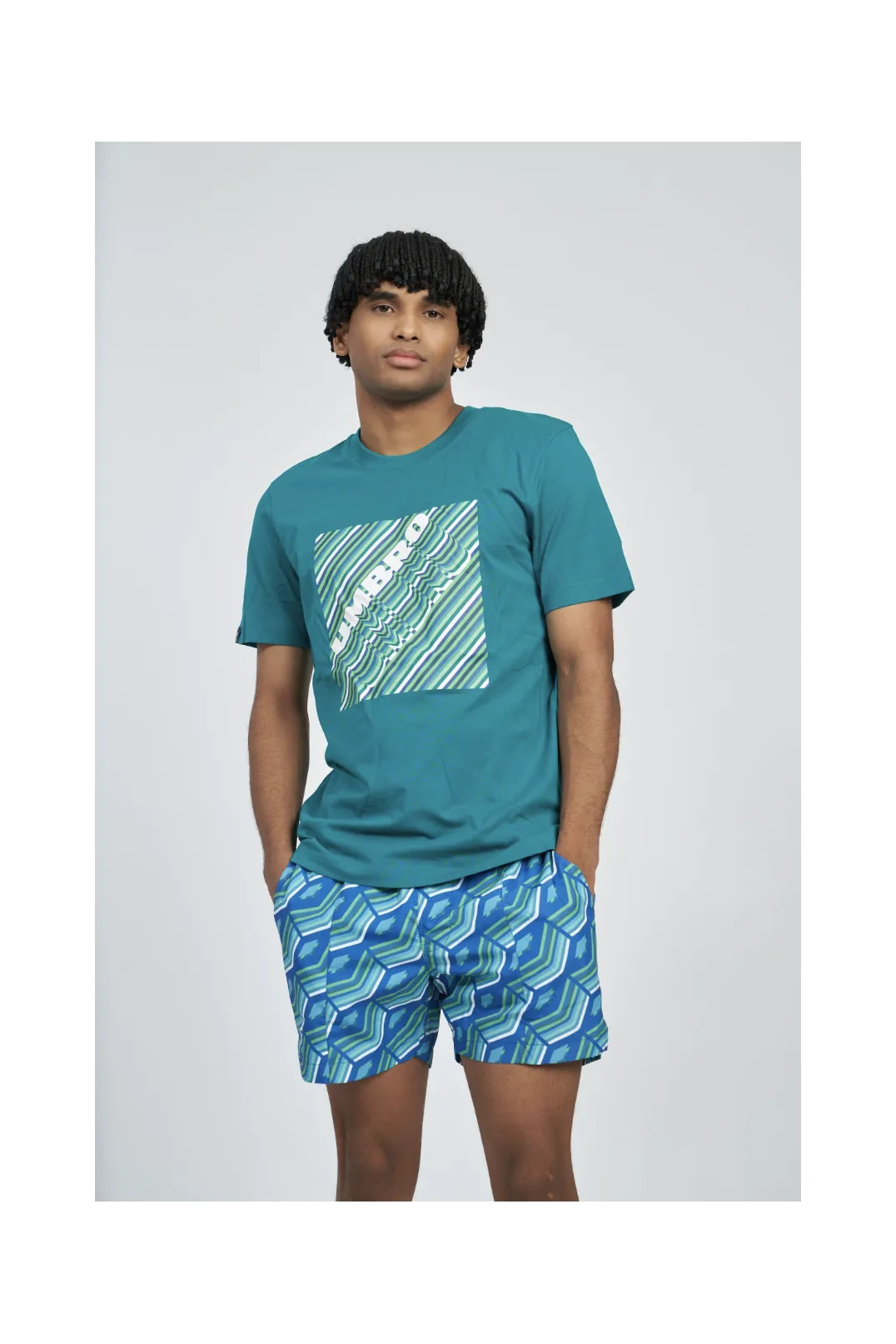 Camiseta Umbro Gradient Box Tee Quetzal Green