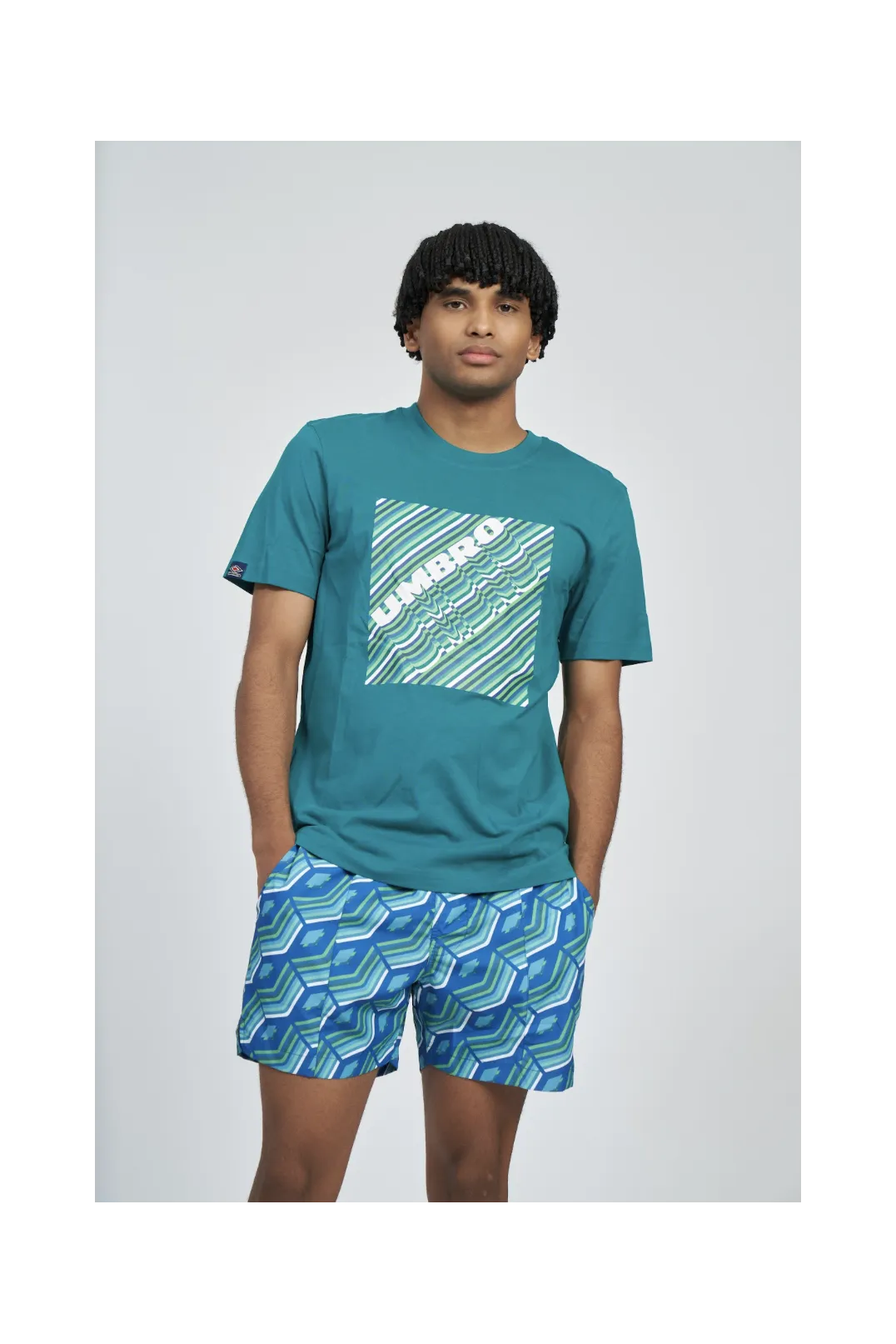 Camiseta Umbro Gradient Box Tee Quetzal Green