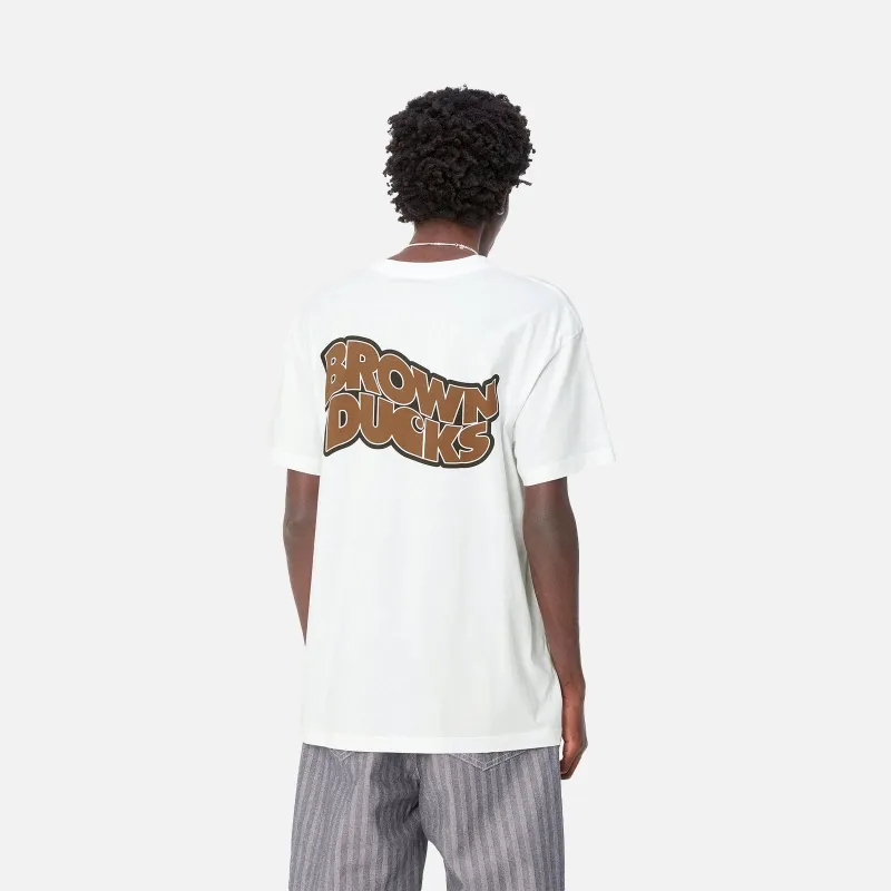 CAMISETAS CARHARTT WIP BROWN DUCKS TSHIRT I033980.02.XX