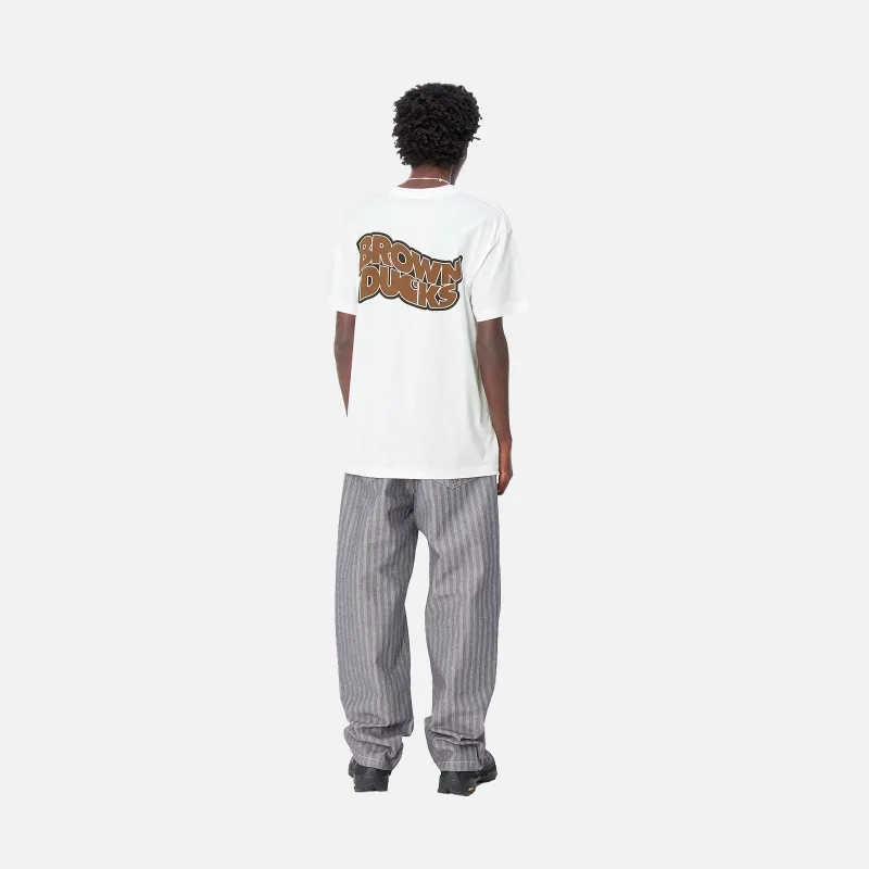 CAMISETAS CARHARTT WIP BROWN DUCKS TSHIRT I033980.02.XX