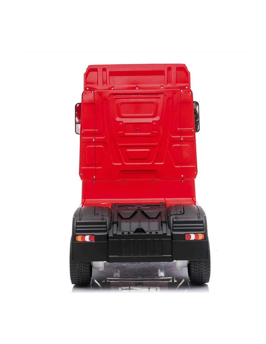 Camión eléctrico Mercedes Actros rojo para niños