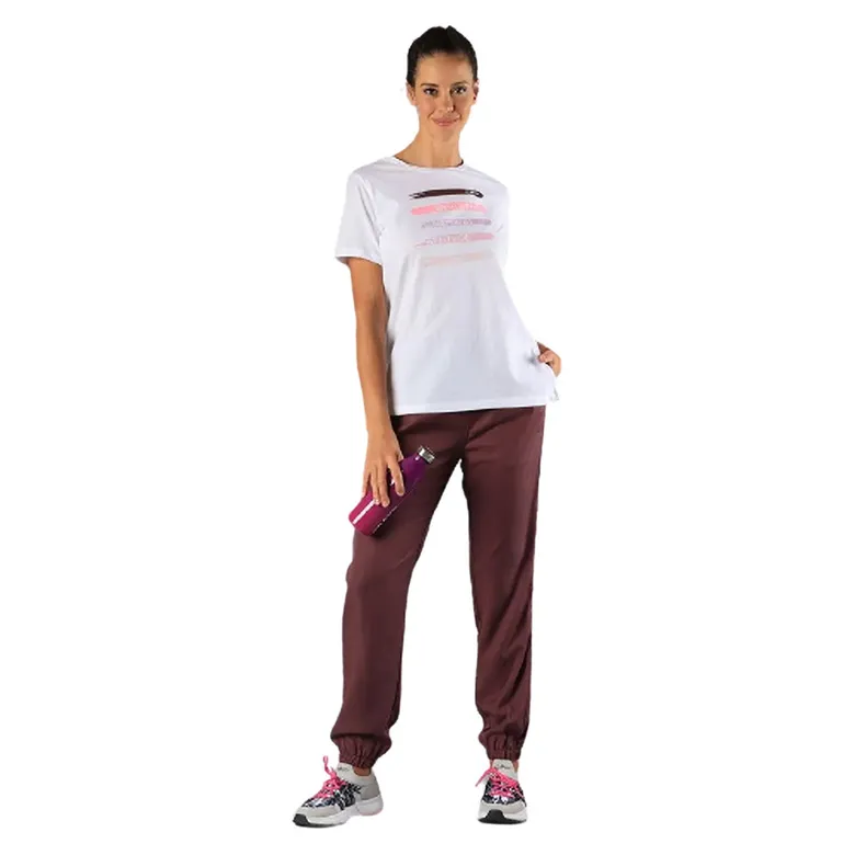 CAMPAGNOLO WOMEN'S TSHIRT IN ORGANIC COTTON "WHITE"