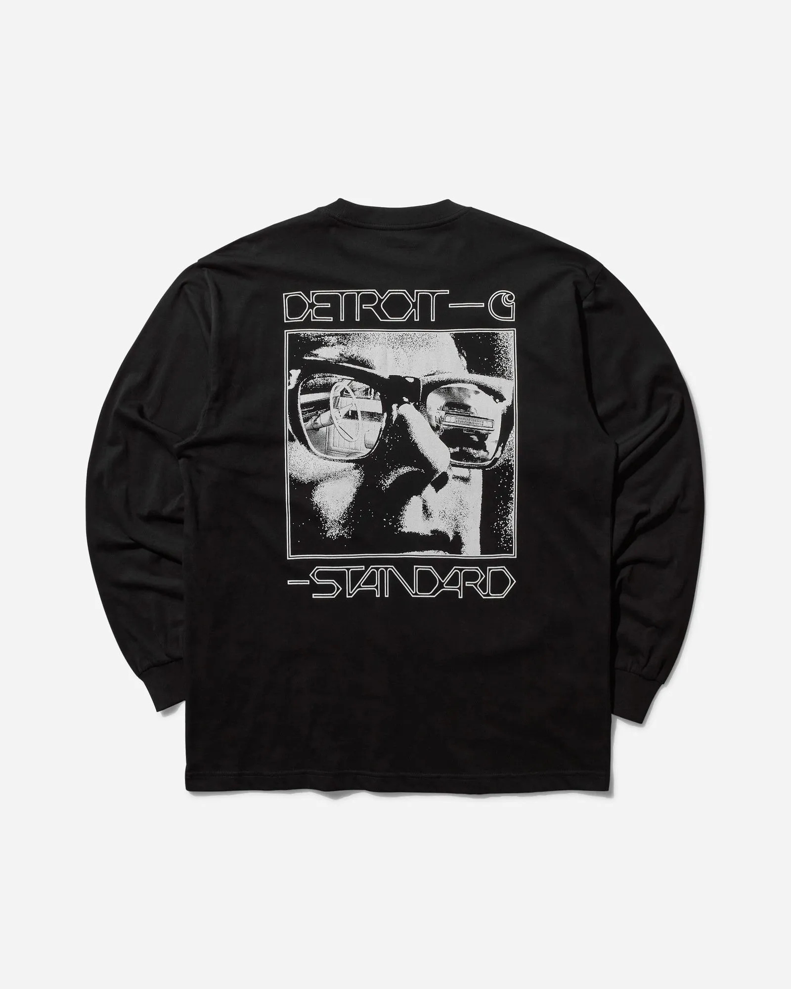 CARHARTT WIP DETROIT STANDARD LONGSLEEVE TSHIRT BLACK