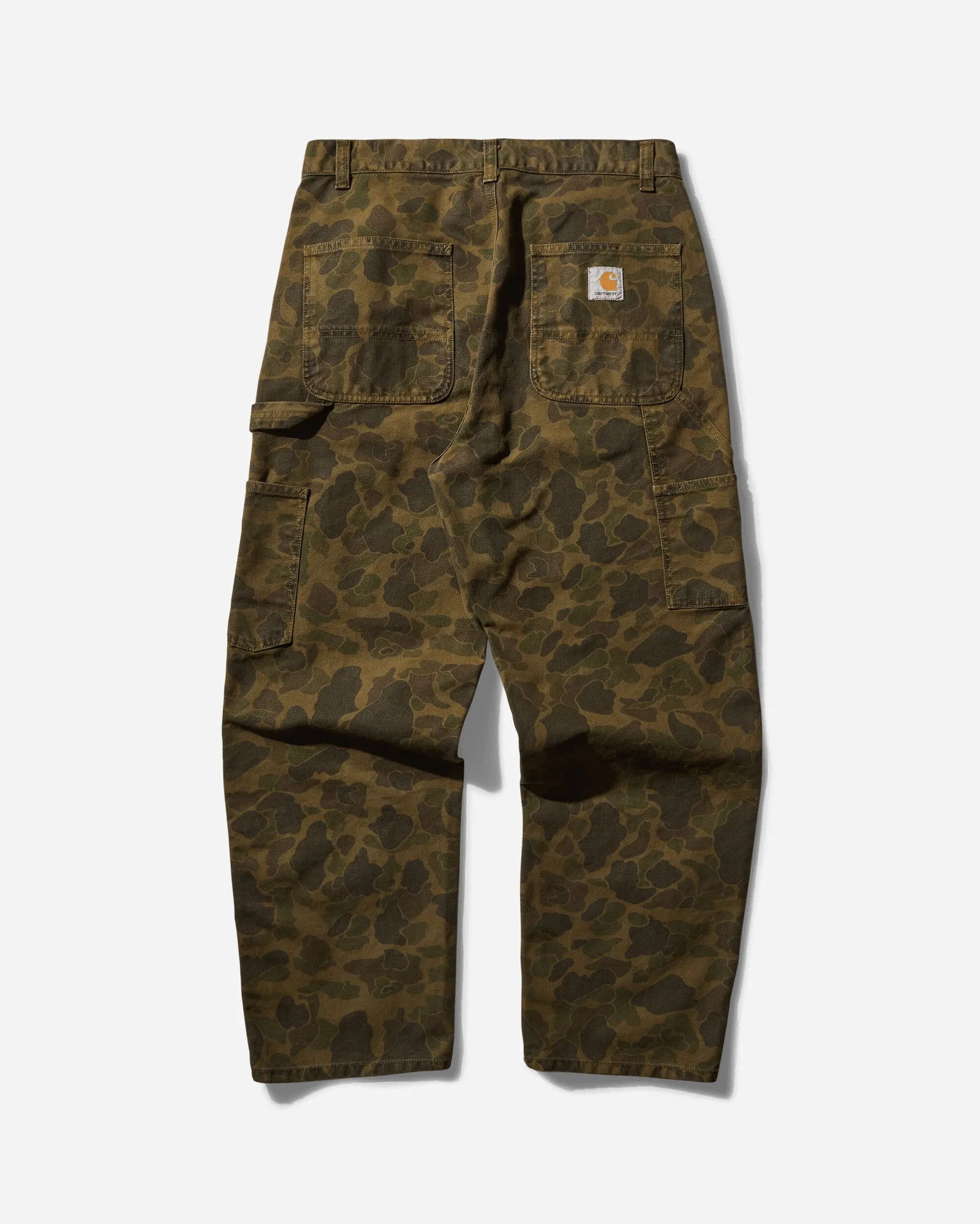 Carhartt WIP Duck Single Knee Pants Camo Duck Green / Office Green