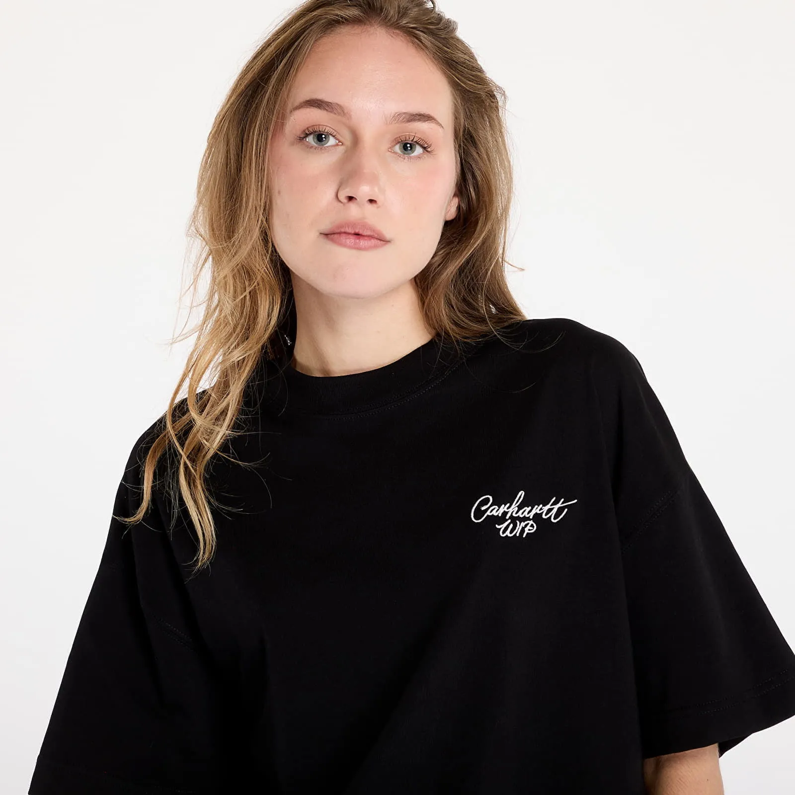 CARHARTT WIP TSHIRT S/S SIGNATURE SCRIPT TSHIRT UNISEX BLACK/ WAX L