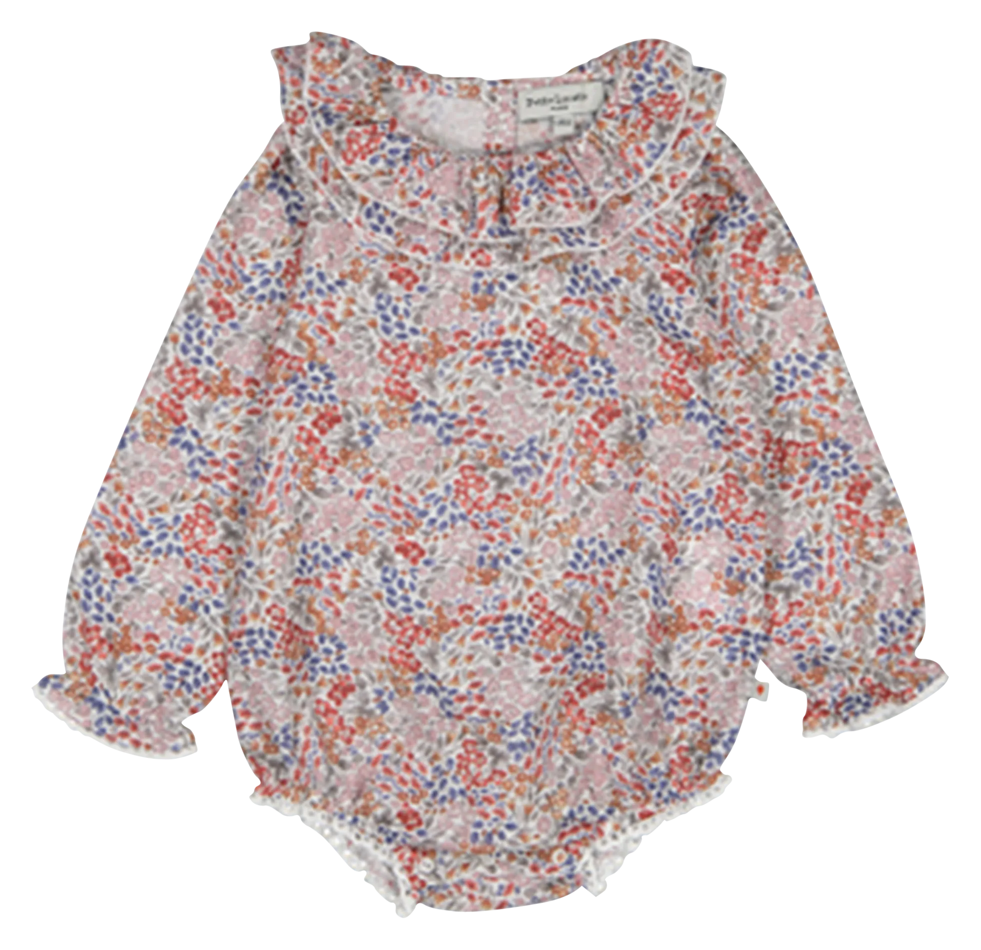 CAROLE  PELELE ESTAMPADO DE ALGODóN ORGáNICO EN MULTICOLOR