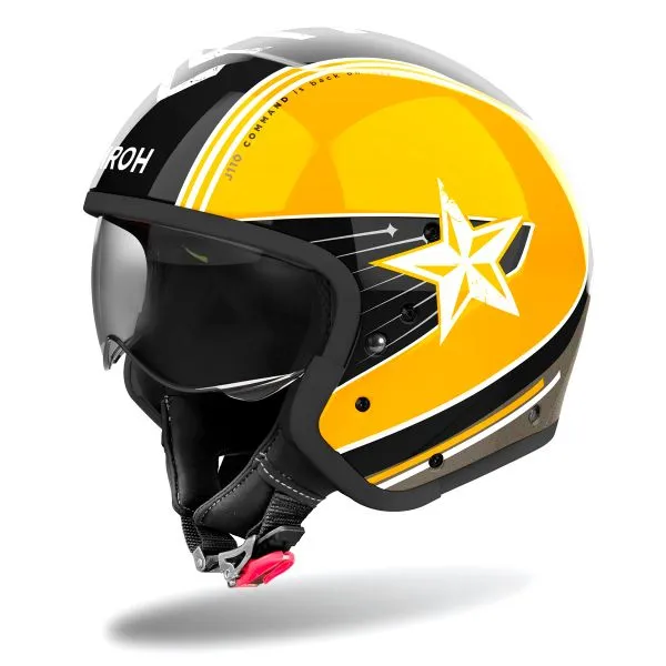 Casco Airoh J 110 Command Yellow 