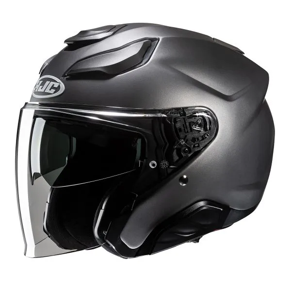 Casco HJC F31 Semi Flat Titanium 