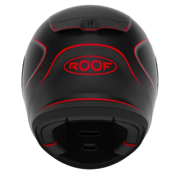Casco Roof RO200 Neon Mat Black Red 