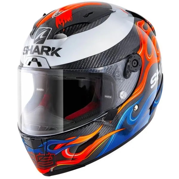 CASCO SHARK RACER PRO CARBON LORENZO 2019 DBR 