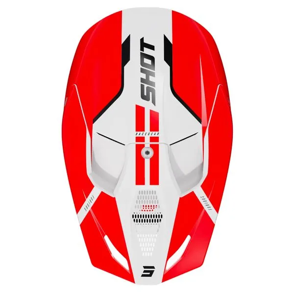 Casco SHOT Furious Bolt Red Glossy 