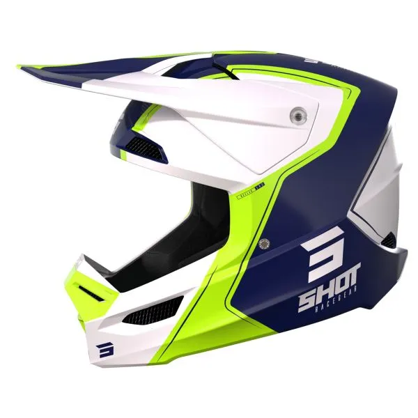 Casco SHOT Furious Reflex Blue Glossy 