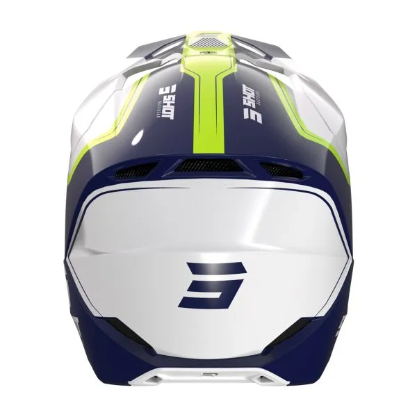 Casco SHOT Furious Reflex Blue Glossy 