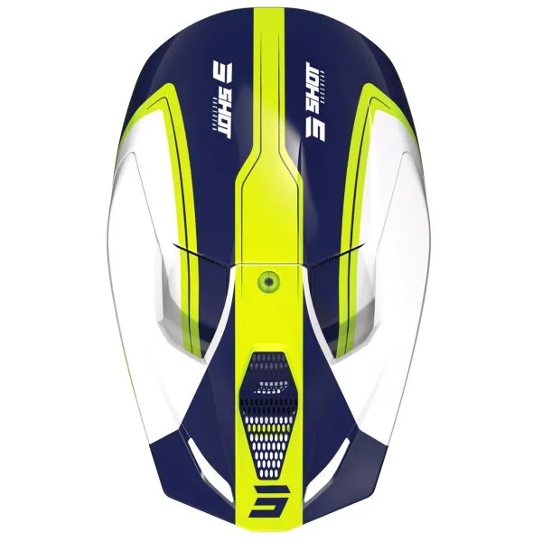 Casco SHOT Furious Reflex Blue Glossy 