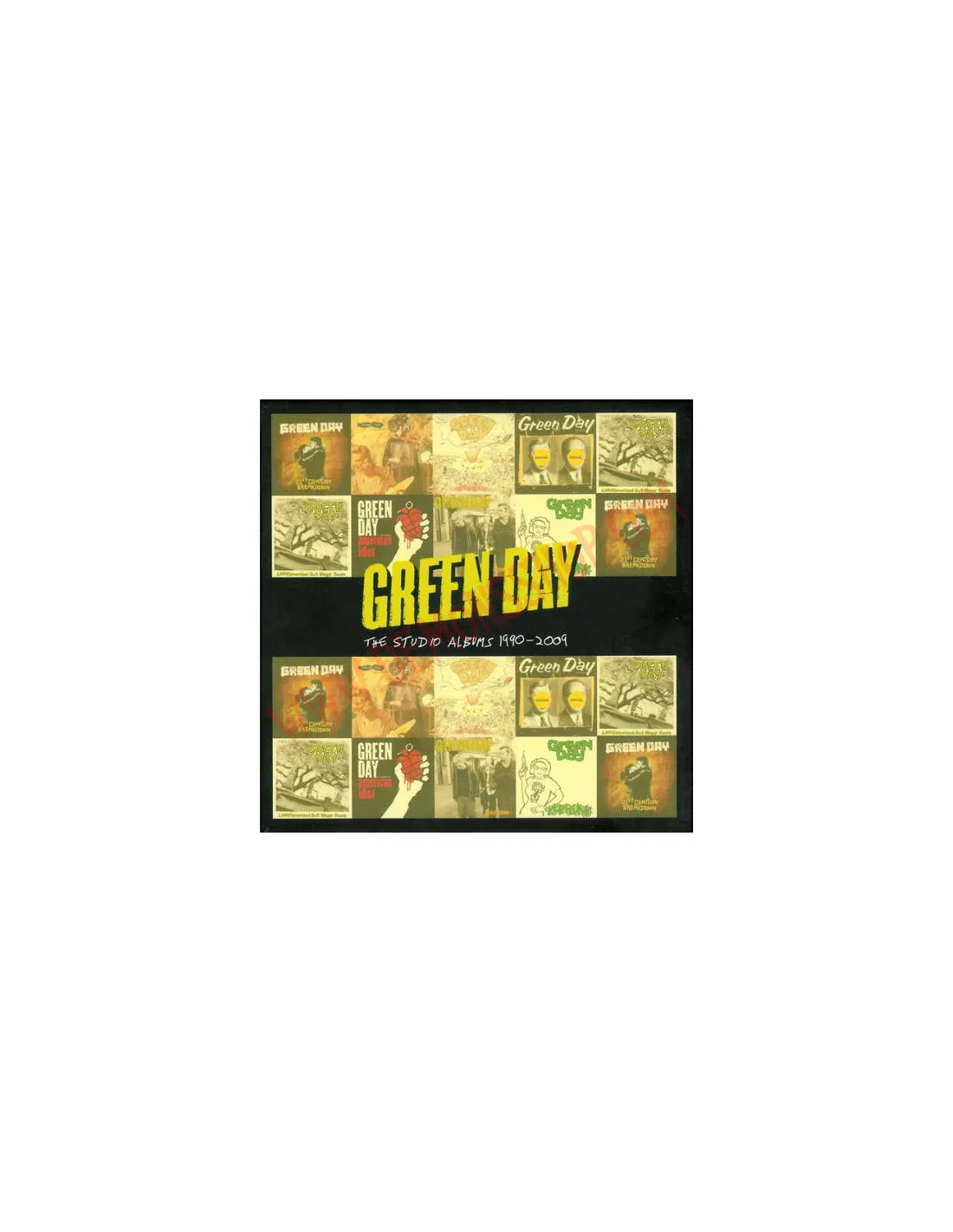 CD GREEN DAY  THE STUDIO ALBUMS 1990  2009