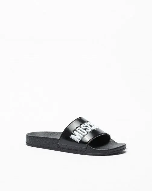 Chanclas Moschino MB28022G1C Negro