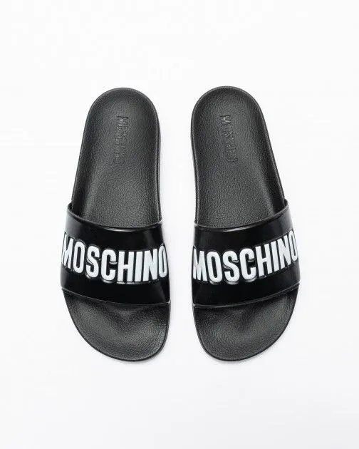 Chanclas Moschino MB28022G1C Negro