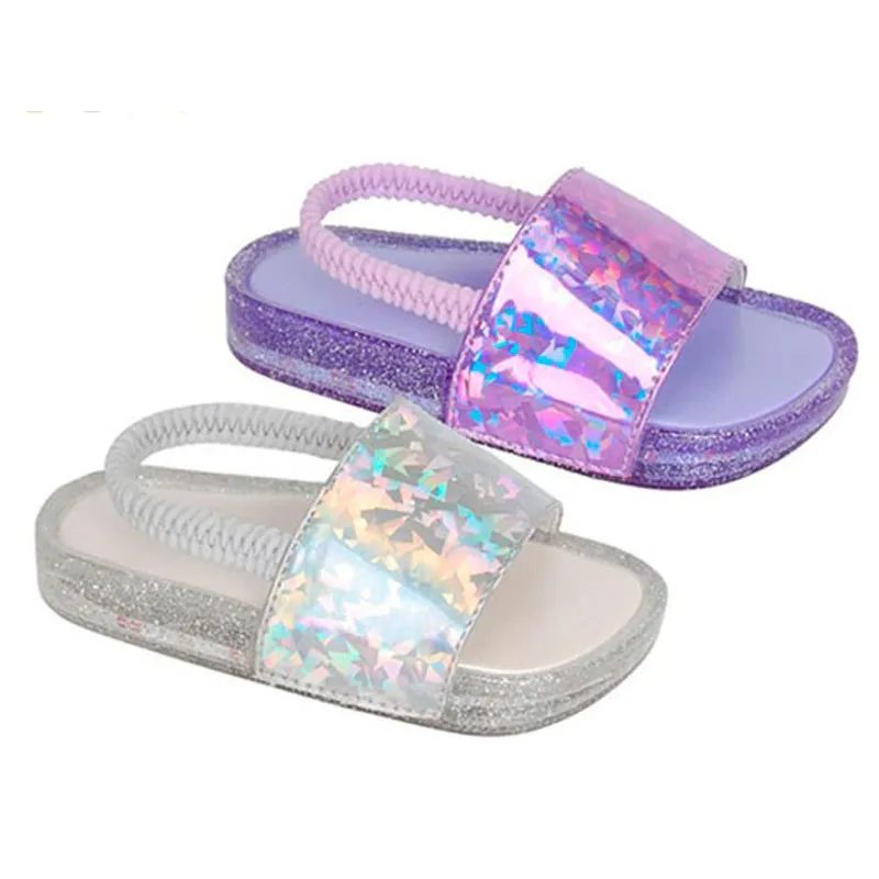 Chanclas playa niña con luces