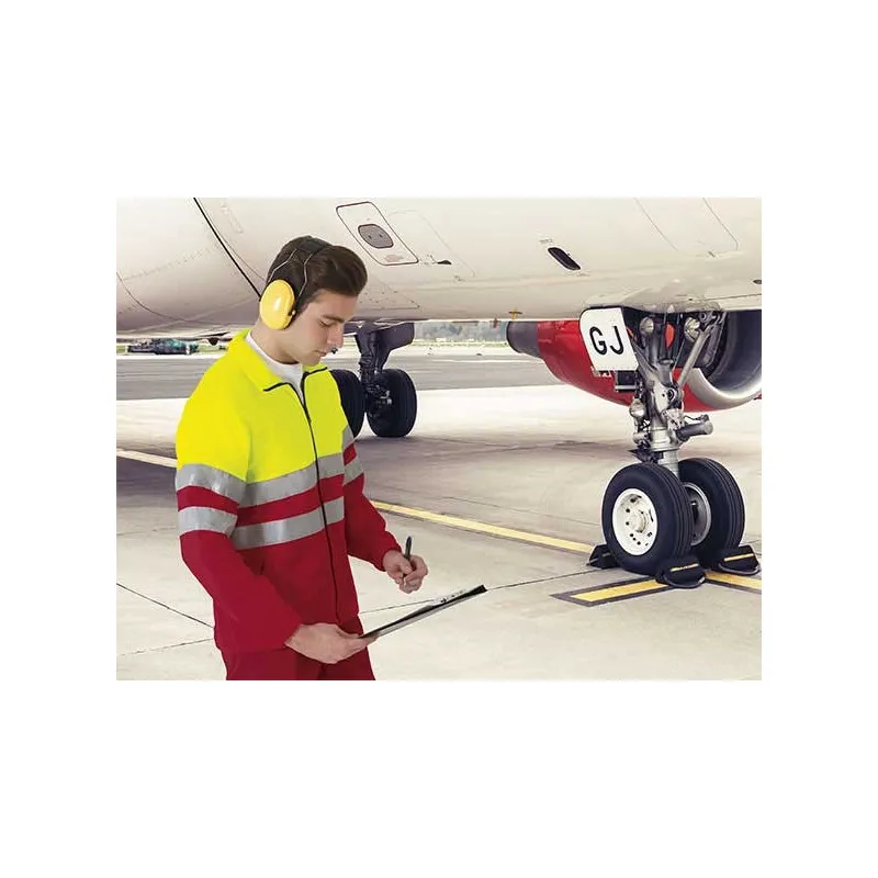 Chaqueta alta visibilidad en tejido polar VALENTO Airport