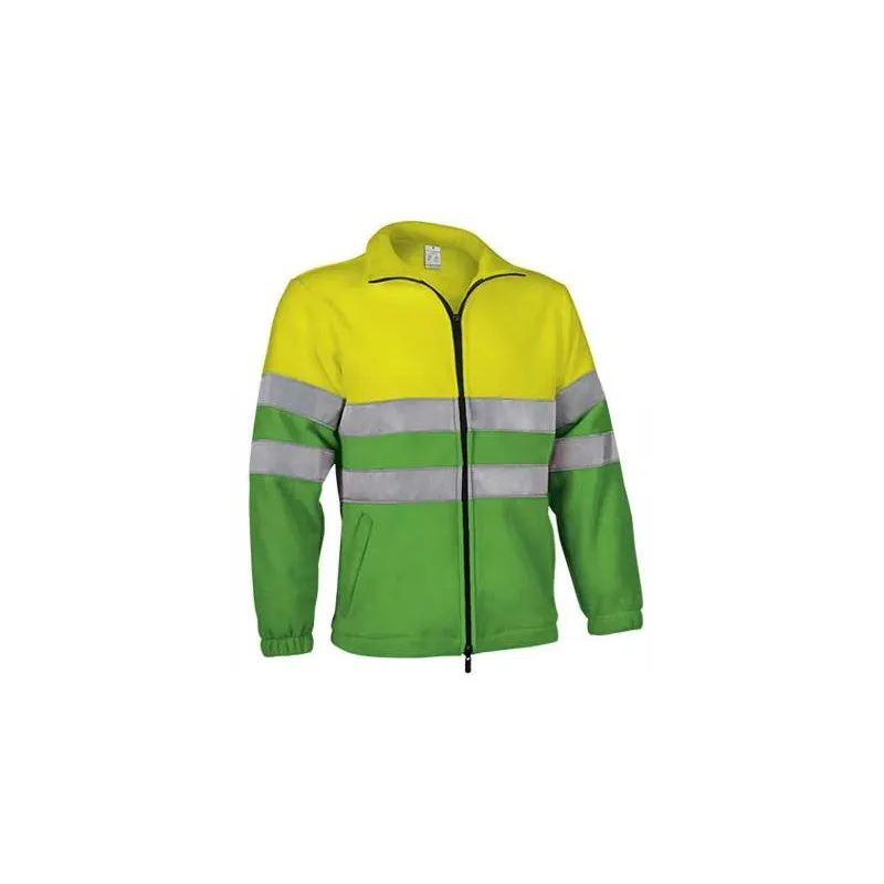 Chaqueta alta visibilidad en tejido polar VALENTO Airport