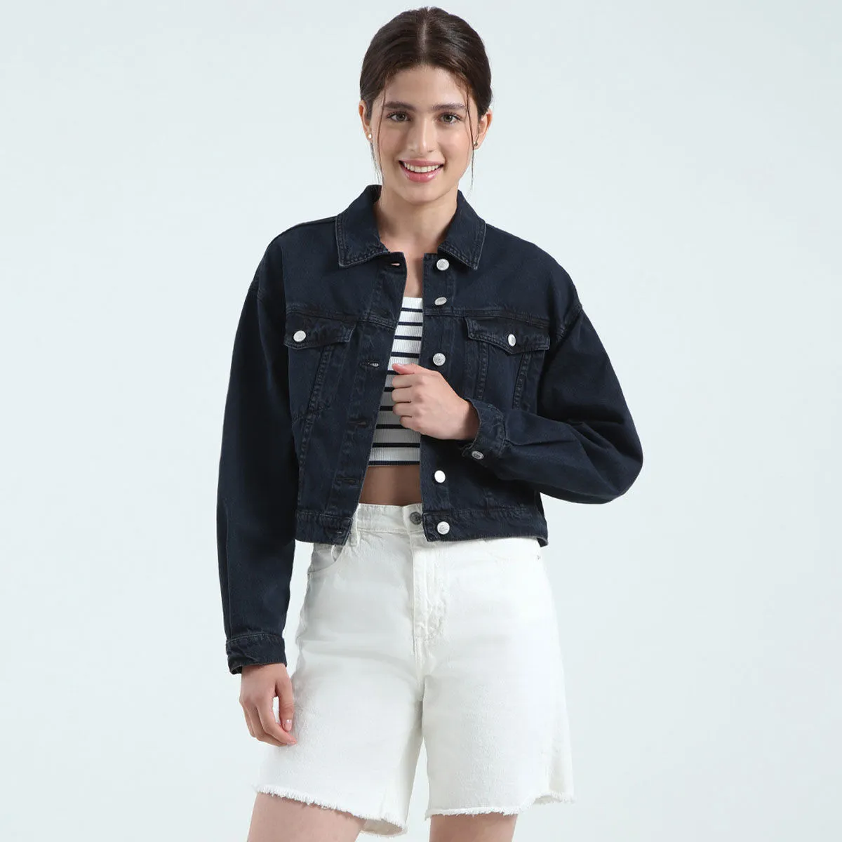 Chaqueta Tipo Cropped