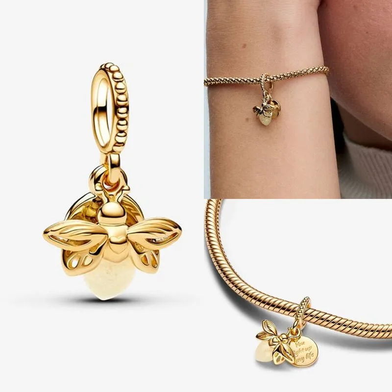 Charm Evangeline Luciérnaga Dorado