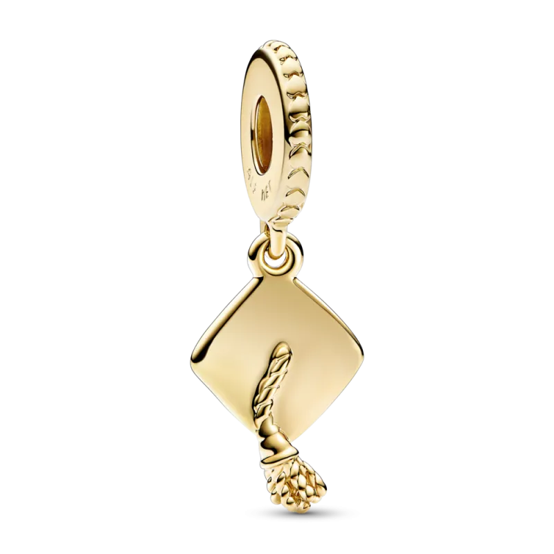 Charm Pandora Colgante dorado Birrete Graduación 761892C00