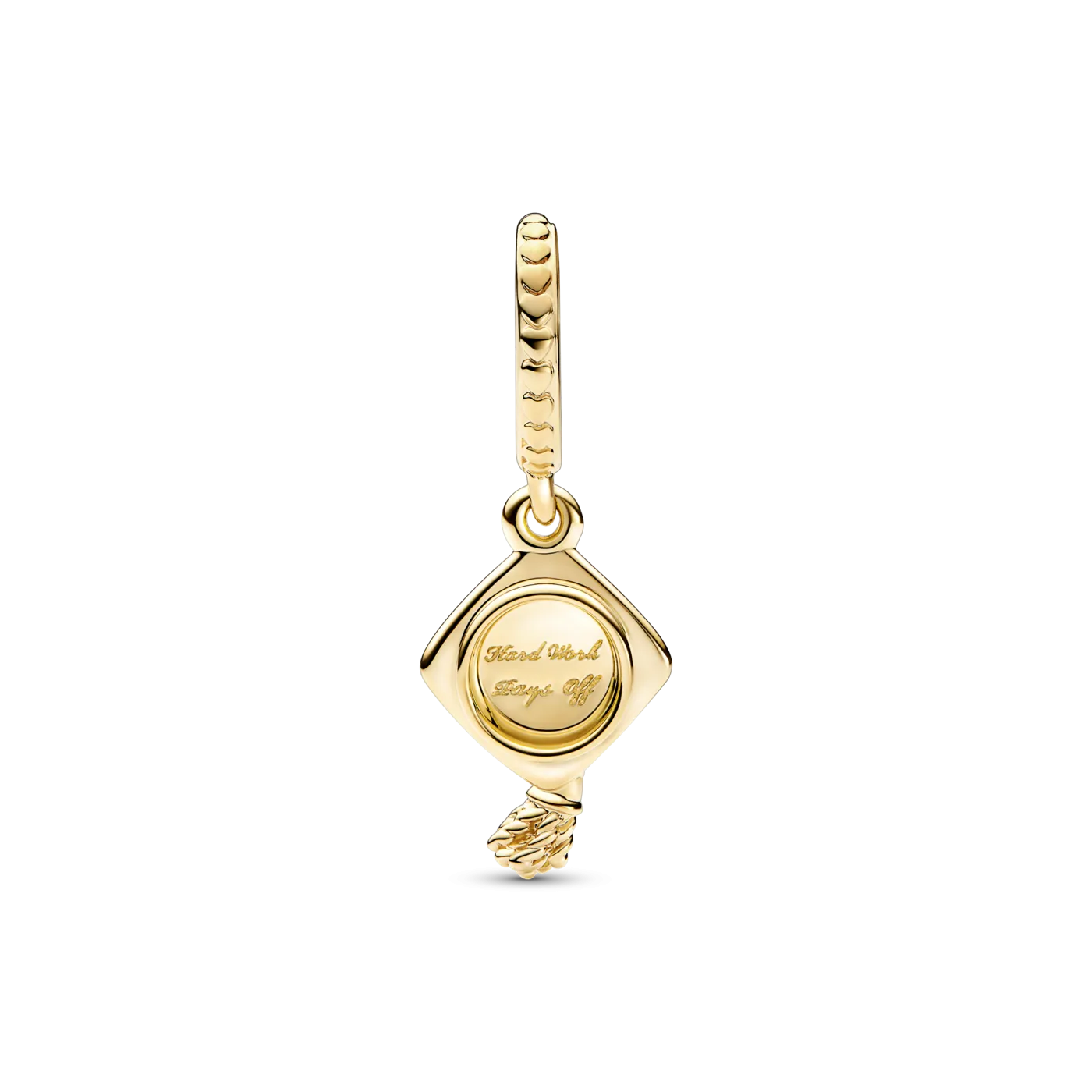Charm Pandora Colgante dorado Birrete Graduación 761892C00