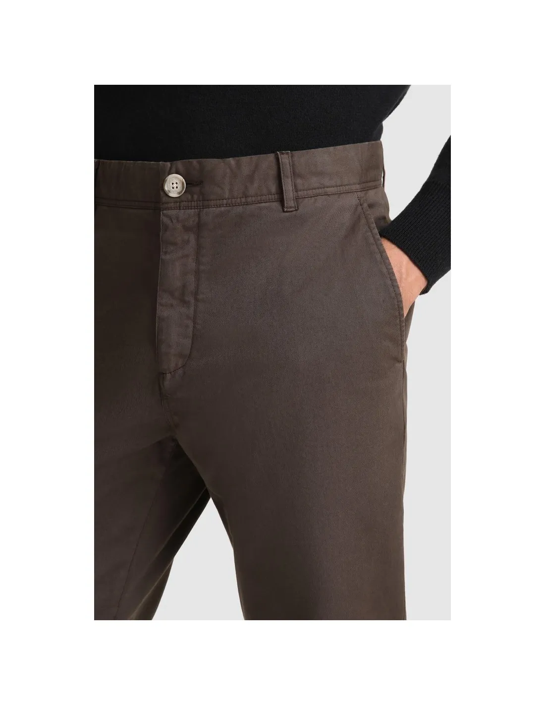 Chino Elástico Dark Green