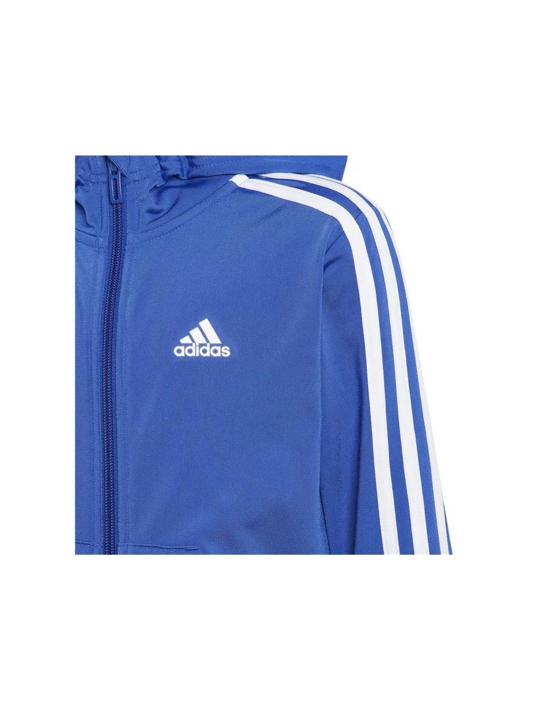Chándal adidas 3 Bandas Shiny Infantil Azul