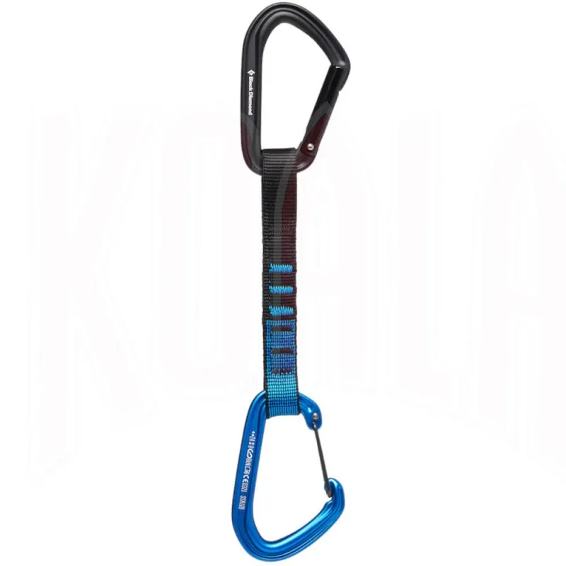 Cinta Express escalada HOTFORGE HYBRID Quickdraw 16cm Black Diamond
