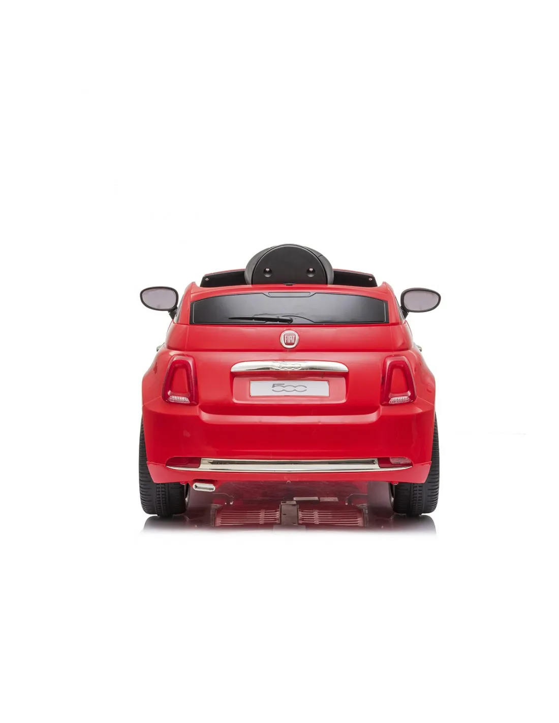 Coche eléctrico radio control Fiat 500 rojo