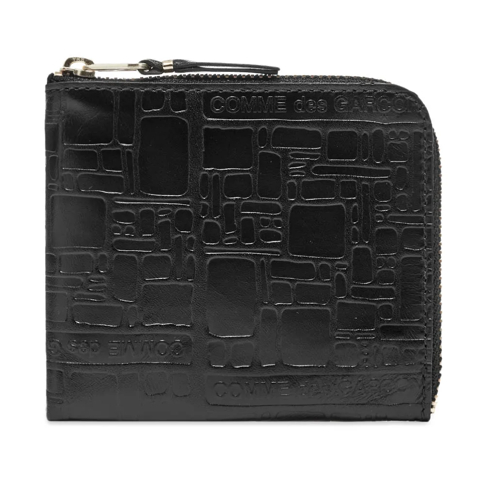 Comme des Garçons Embossed Logo Wallet