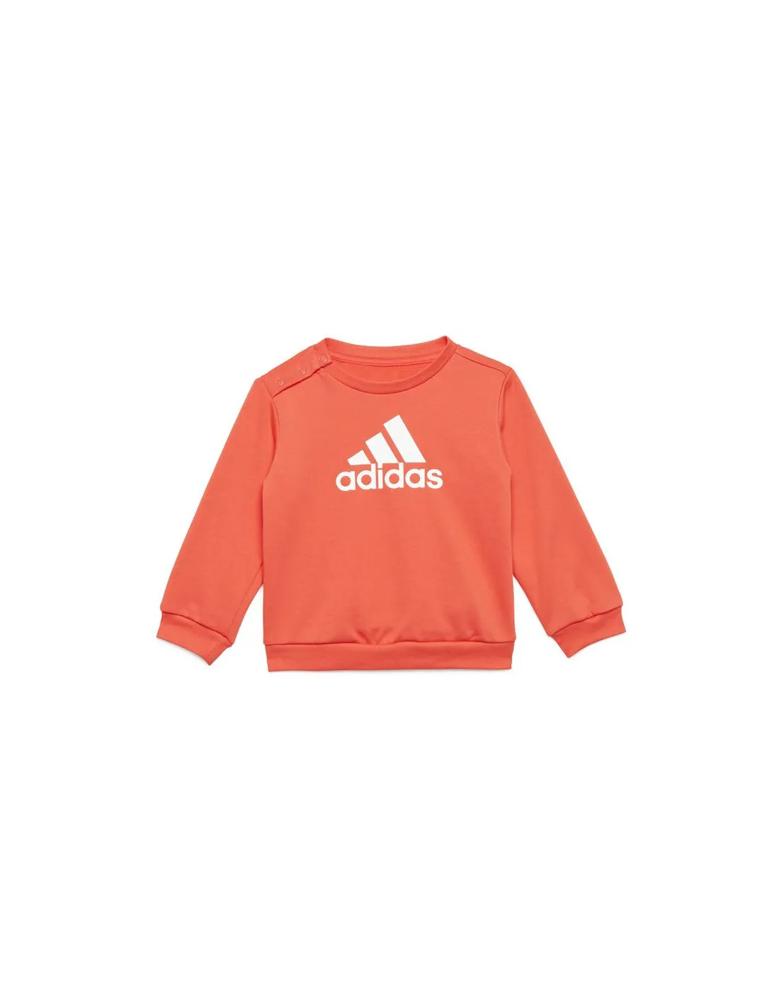 Conjunto adidas Bos Logo Jogger French Terry Infantil Rojo