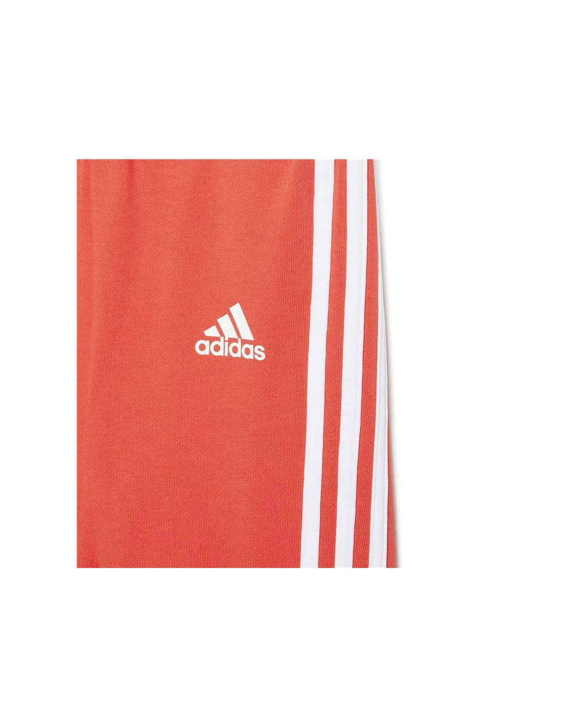 Conjunto adidas Bos Logo Jogger French Terry Infantil Rojo