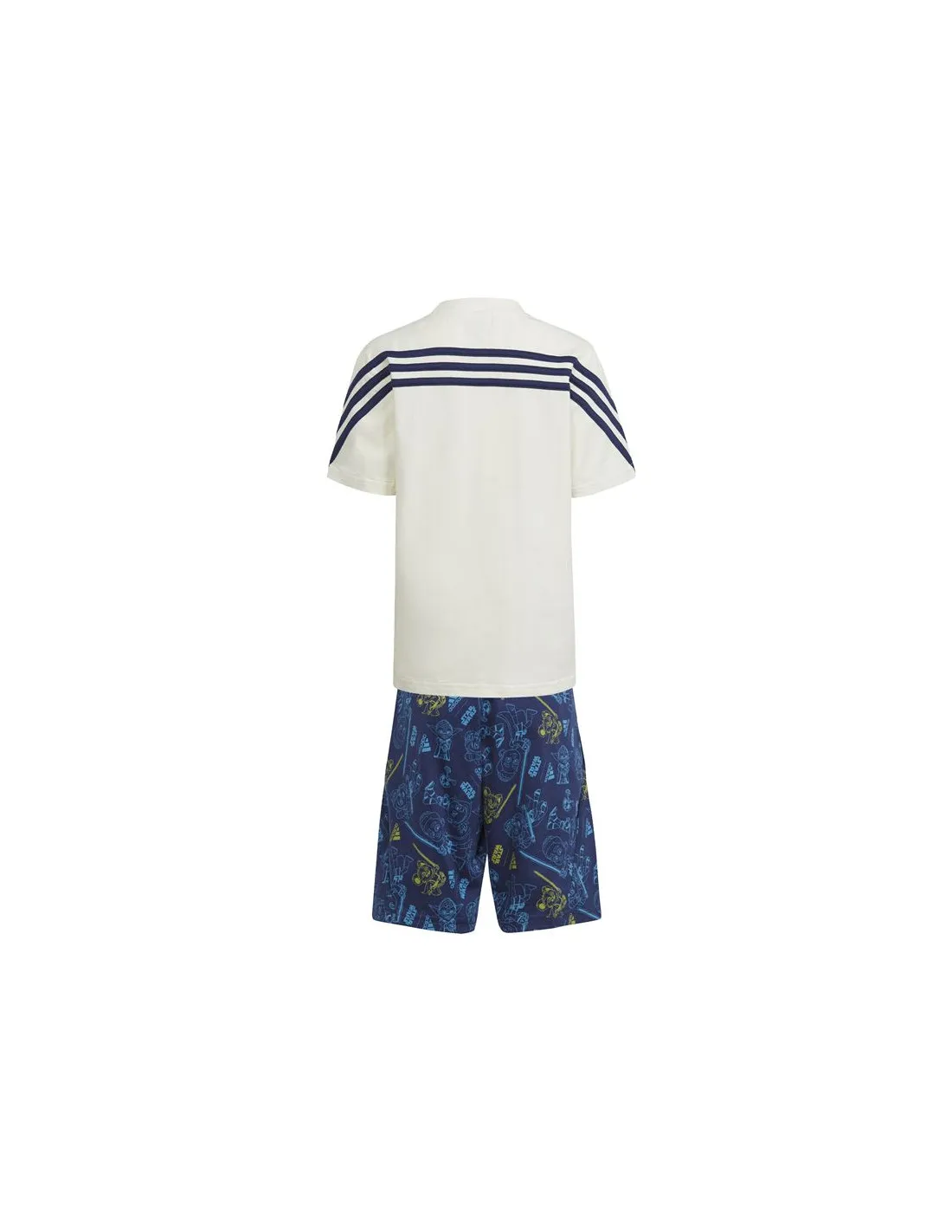 Conjunto adidas Star Wars Young Jedi Infantil Blanco Azul