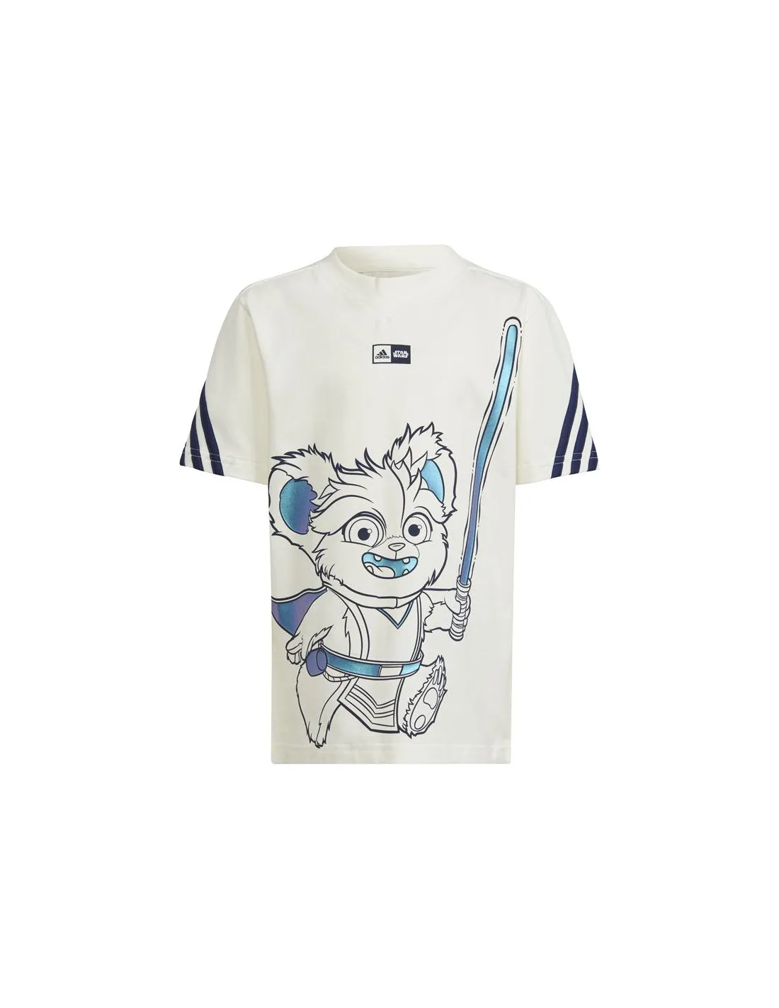 Conjunto adidas Star Wars Young Jedi Infantil Blanco Azul