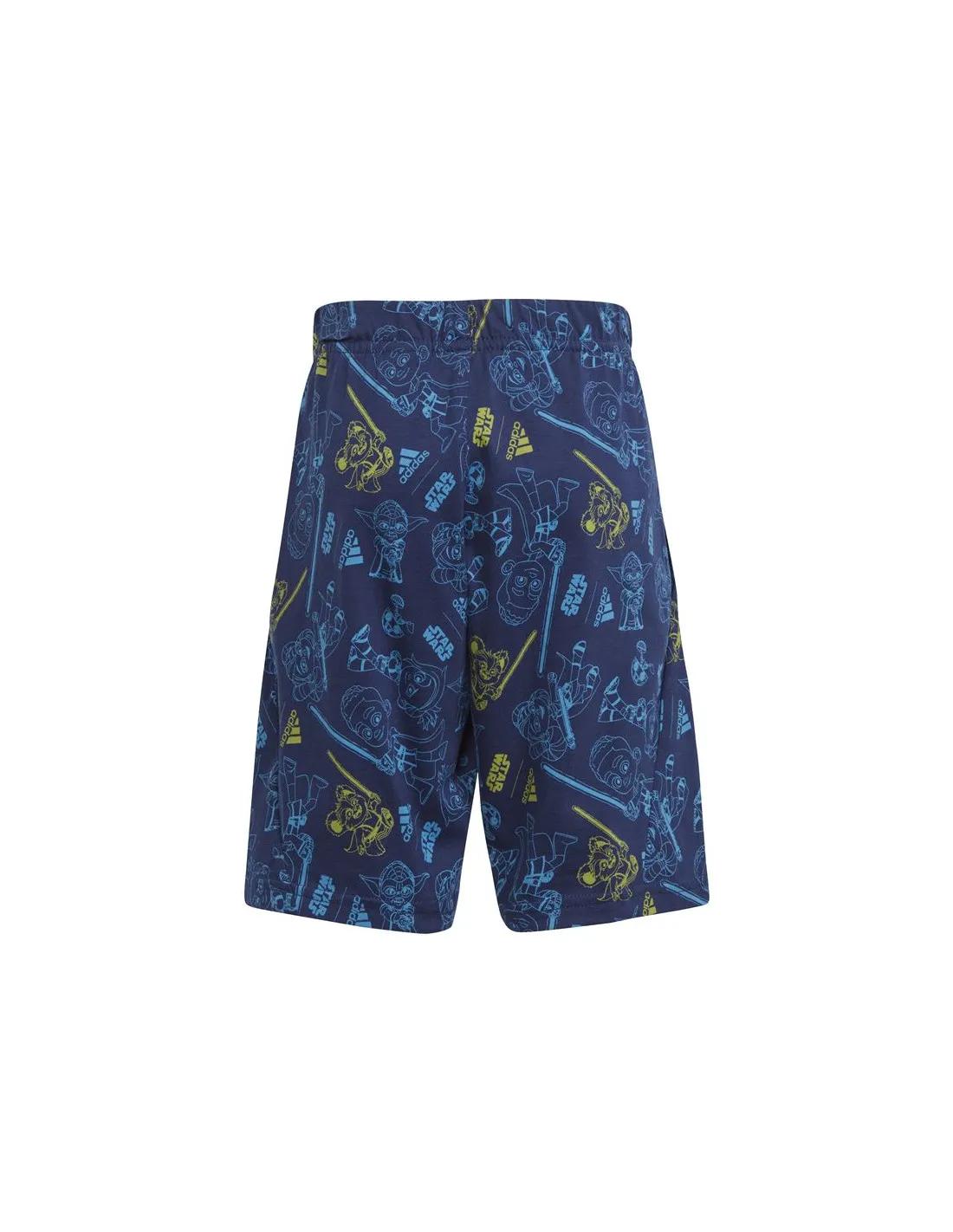 Conjunto adidas Star Wars Young Jedi Infantil Blanco Azul