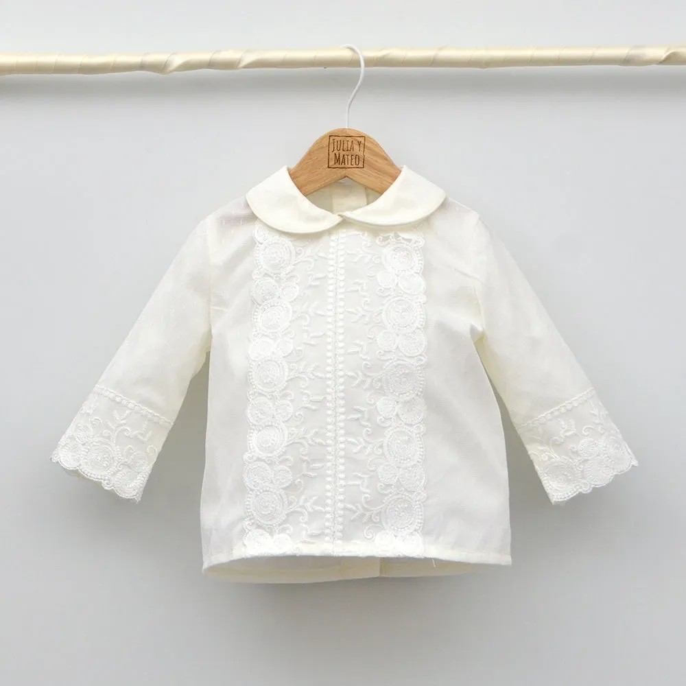 Conjunto bebé Pilar manga larga